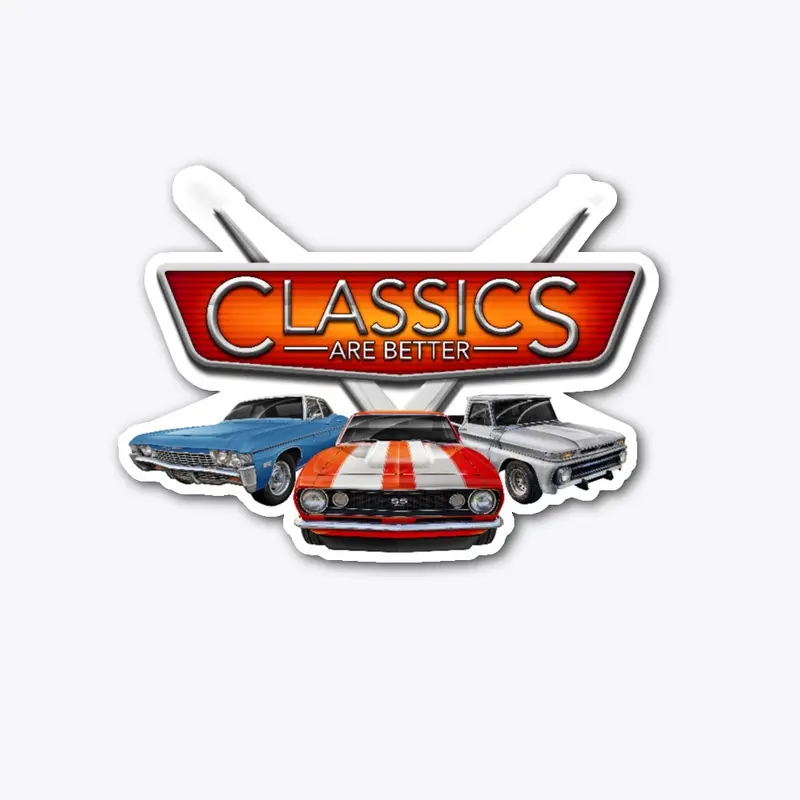 Classic Crest Style Sticker